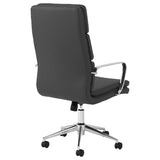 Office Chair - Ximena High Back Upholstered Office Chair Black