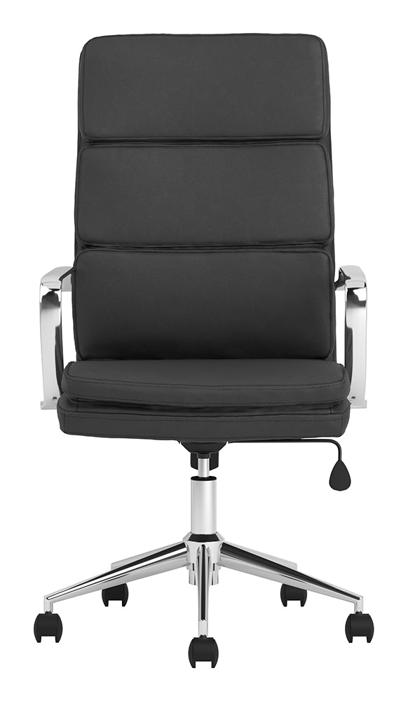 Office Chair - Ximena High Back Upholstered Office Chair Black