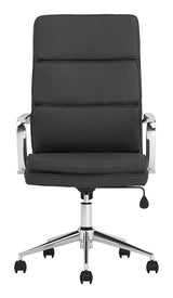 Office Chair - Ximena High Back Upholstered Office Chair Black