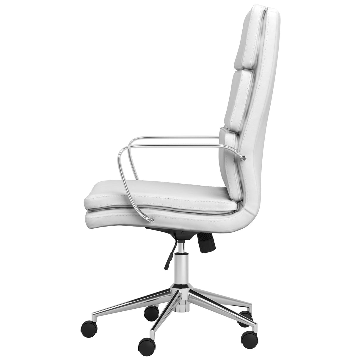 Office Chair - Ximena High Back Upholstered Office Chair White