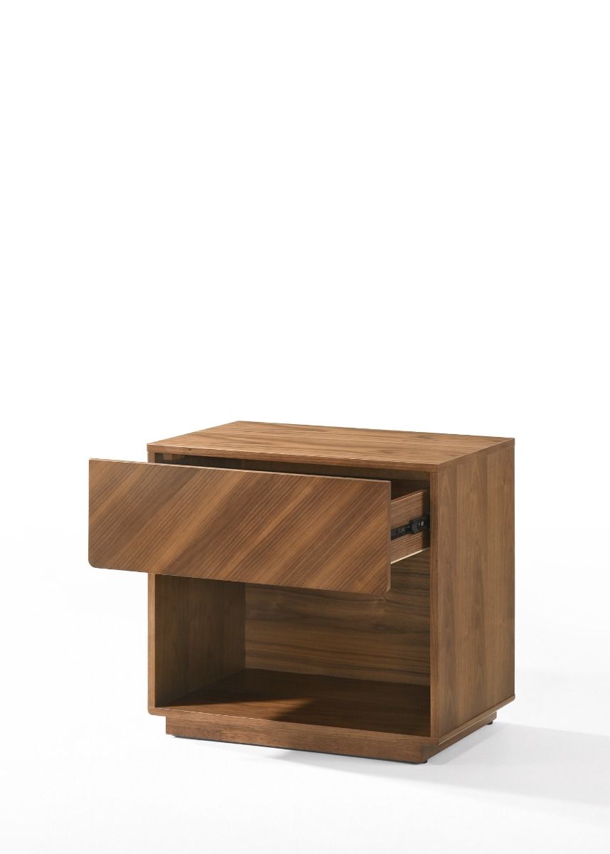 Kamela -Modern Walnut EK Bedroom Set
