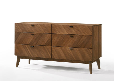 Kamela -Modern Walnut EK Bedroom Set