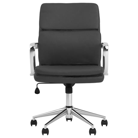 Office Chair - Ximena Standard Back Upholstered Office Chair Black