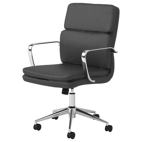 Office Chair - Ximena Standard Back Upholstered Office Chair Black