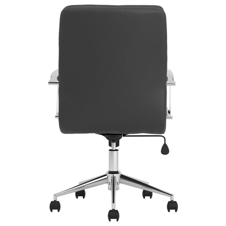 Office Chair - Ximena Standard Back Upholstered Office Chair Black