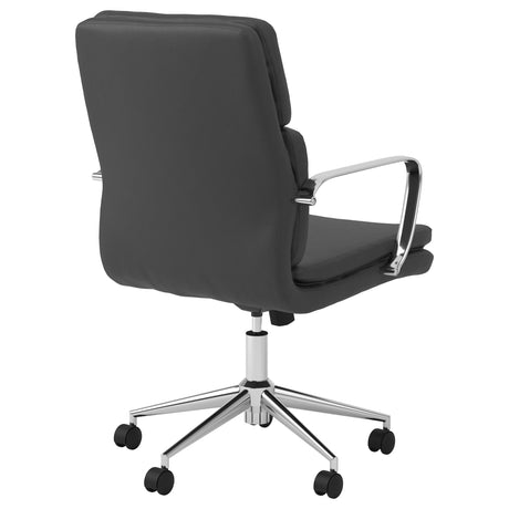 Office Chair - Ximena Standard Back Upholstered Office Chair Black