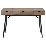 Writing Desk - Rafael 1-drawer Writing Desk Rustic Driftwood