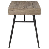 Writing Desk - Rafael 1-drawer Writing Desk Rustic Driftwood