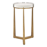 Midas Accent Table - Gold by Uttermost - View 4