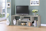 Bookcase / Tv Stand - Velma Convertable Bookcase and TV Console Grey Driftwood | Coaster - 802330 - Home Elegance USA - 4