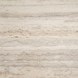Nova Domus Roma - Modern Faux Travertine + Gold Dresser