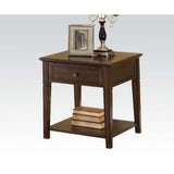 Acme - Malachi End Table 80255 Walnut Finish