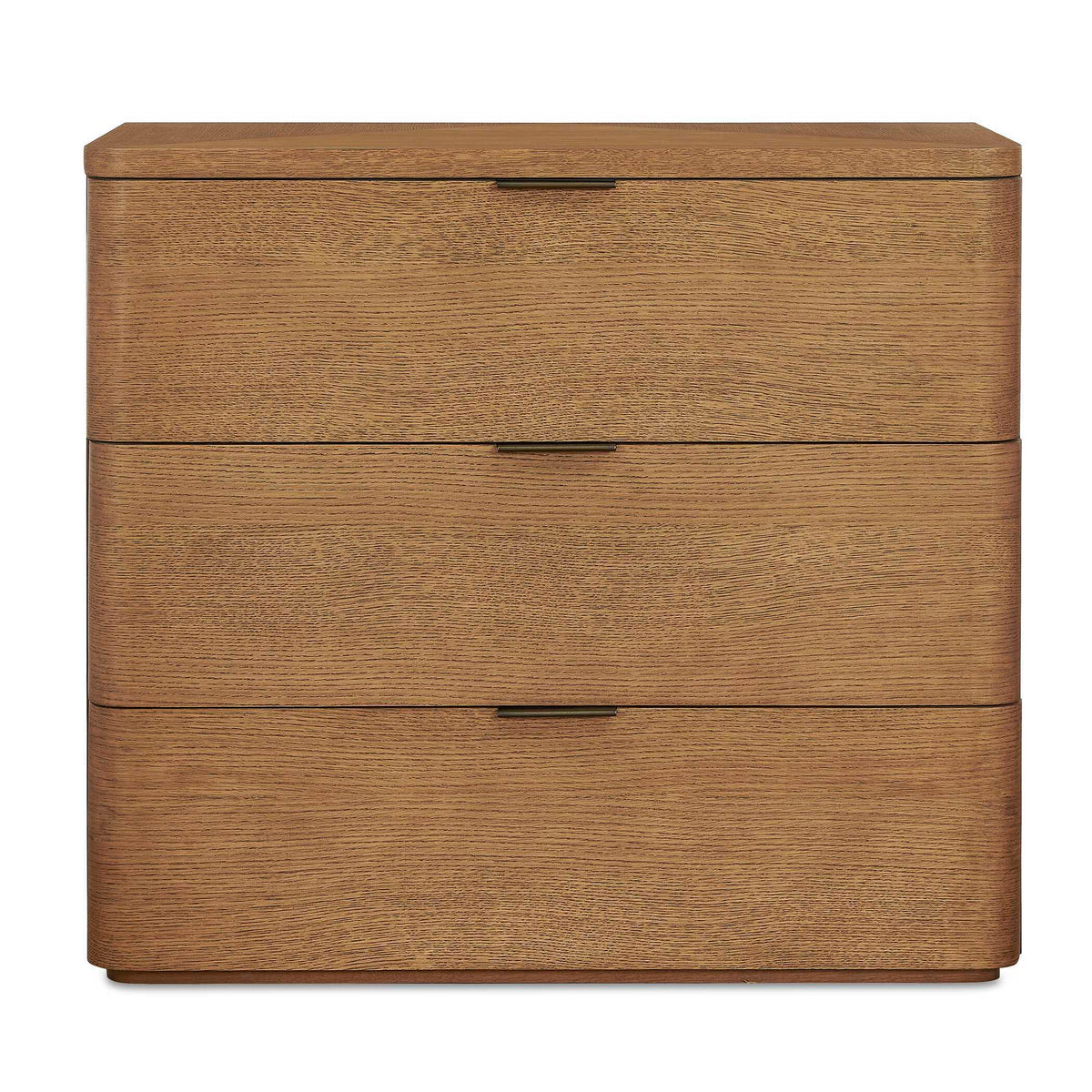 Duluth Oak 3 Drawer Chest Woodtone - Light Brown by Uttermost - View 1