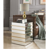 Acme - Dominic End Table 80332 Mirrored