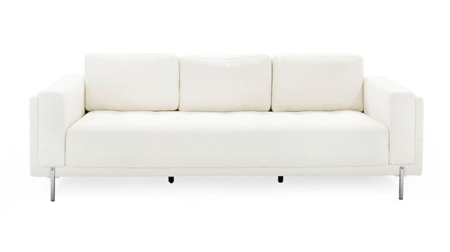 Divani Casa Schmidt - Modern Off White Fabric Sofa - VGKK - KF.7020 - OFWHT - Home Elegance USA - 1