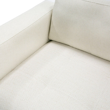 Divani Casa Schmidt - Modern Off White Fabric Chair