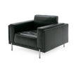 Divani Casa Schmidt - Modern Black Leather Chair | Home Elegance USA