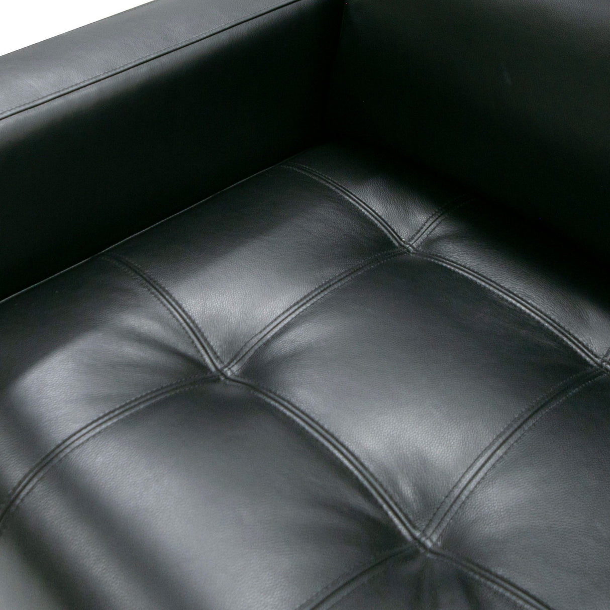 Divani Casa Schmidt - Modern Black Leather Chair