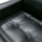 Divani Casa Schmidt - Modern Black Leather Chair
