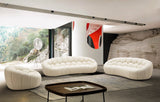 Divani Casa Yolonda - Modern Curved Off-White Fabric Sofa Set - Home Elegance USA