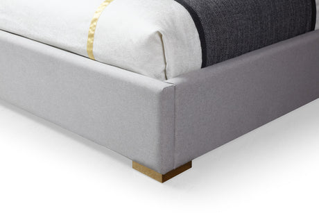 Athena & Rothsay Modern Grey Fabric & Wenge King Bedroom Set – VIG Furniture - sold by Home Elegance USA