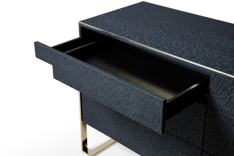 Athena & Rothsay Modern Grey Fabric & Wenge King Bedroom Set – VIG Furniture - sold by Home Elegance USA