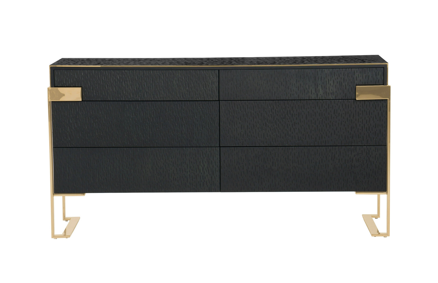 Rothsay - Modern Wenge + Gold Dresser - View Image 1