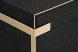 Rothsay - Modern Wenge + Gold Dresser - View Image 1