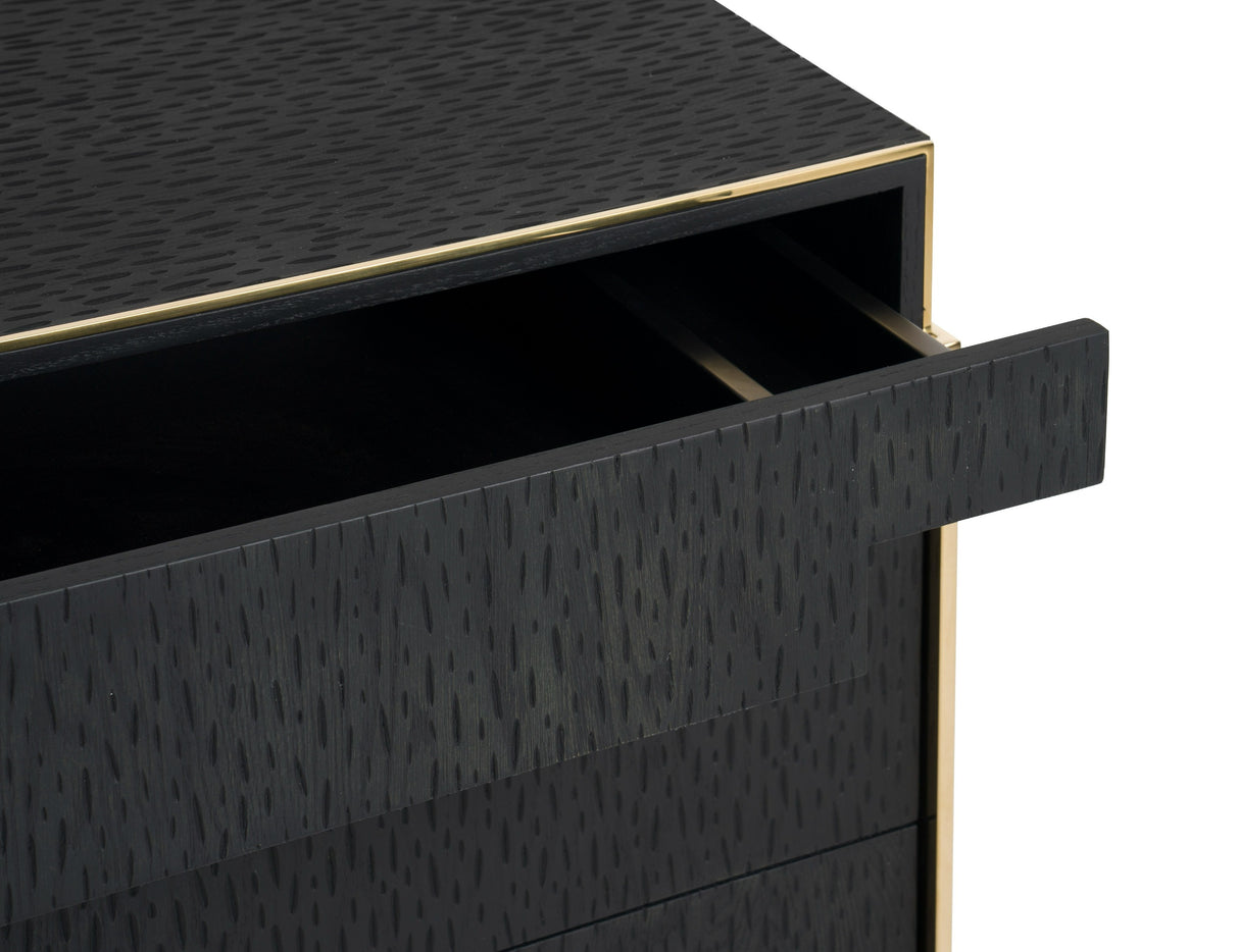 Rothsay - Modern Wenge + Gold Dresser - View Image 1