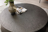 Modrest Airdrie - Modern Antique Grey Large Round Coffee Table - Home Elegance USA