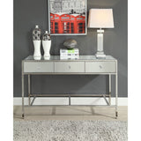 Acme - Weigela Sofa Table 80558 Mirrored & Chrome Finish