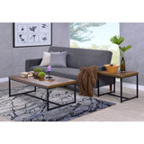 Bob Coffee Table 80615 Weathered Oak & Black Finish | Acme - 80615 - Home Elegance USA - 6