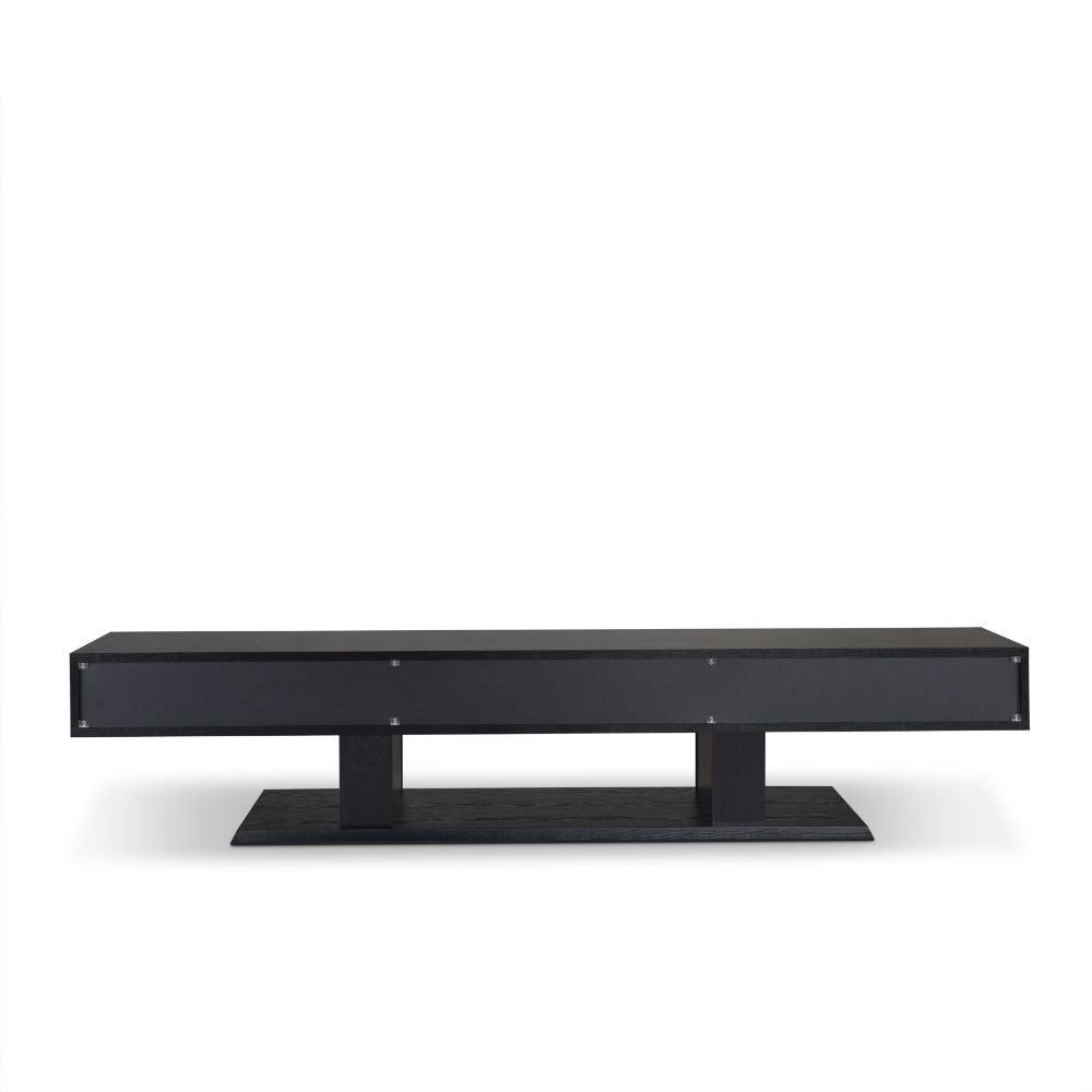 Acme - Follian Tv Stand 80635 Black Finish