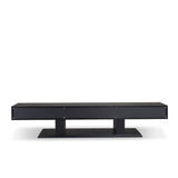 Acme - Follian Tv Stand 80635 Black Finish