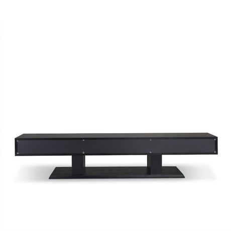 Acme - Follian Tv Stand 80635 Black Finish