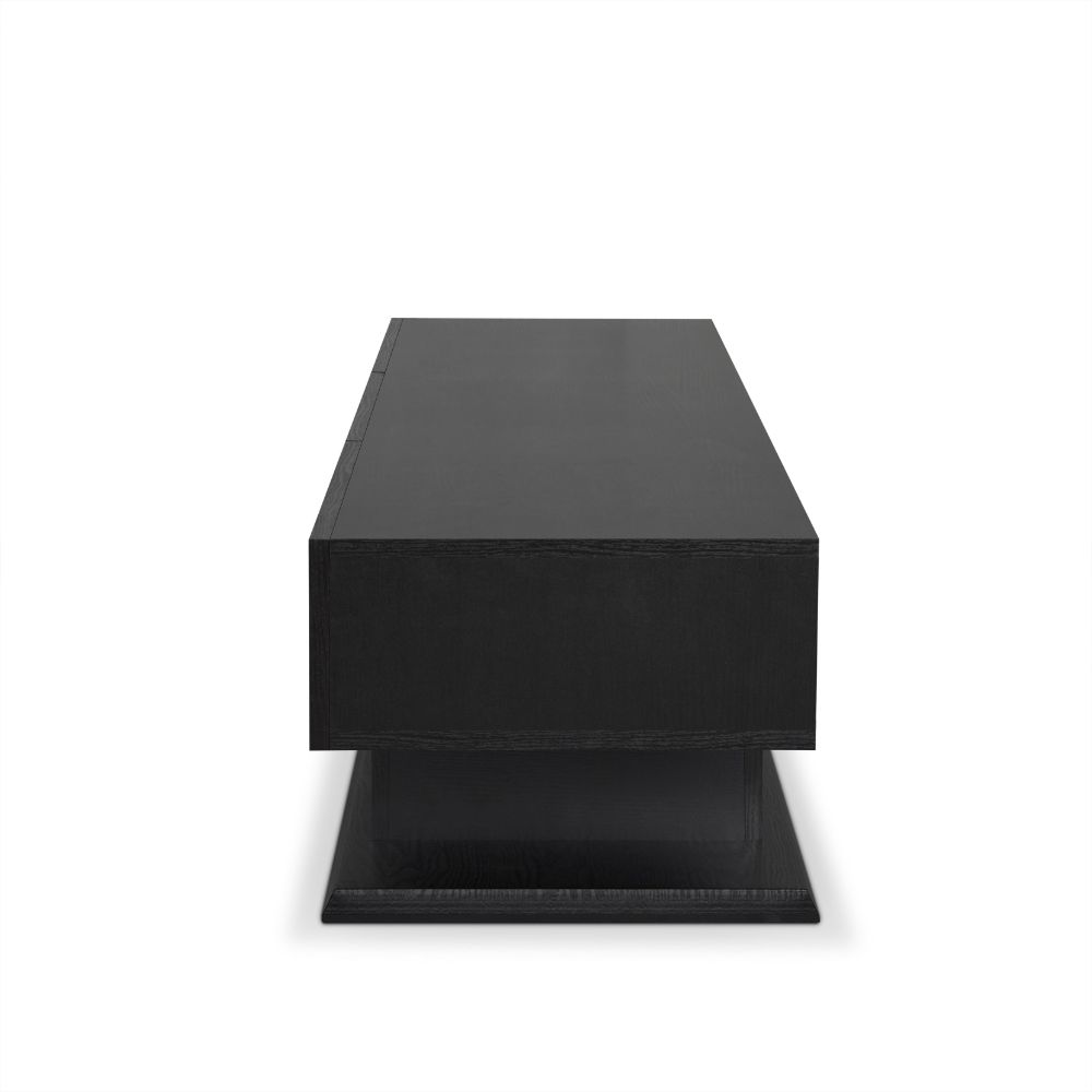 Acme - Follian Tv Stand 80635 Black Finish