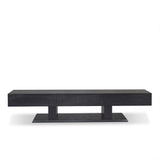 Acme - Follian Tv Stand 80635 Black Finish