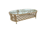 VIG Furniture - Renava Sandra Outdoor Sofa Set Beige with End Table