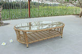 VIG Furniture - Renava Sandra Outdoor Sofa Set Beige
