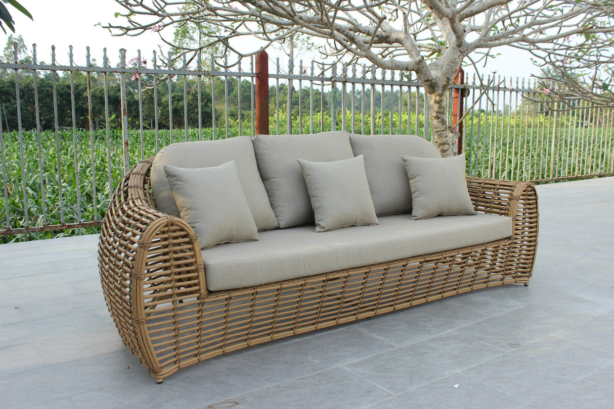 VIG Furniture - Renava Sandra Outdoor Sofa Set Beige