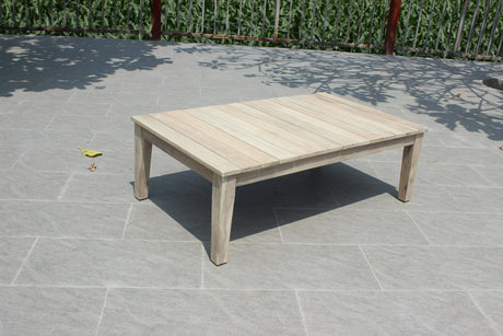 VIG Furniture - Renava Calm Outdoor Grey and Acacia Sofa Set