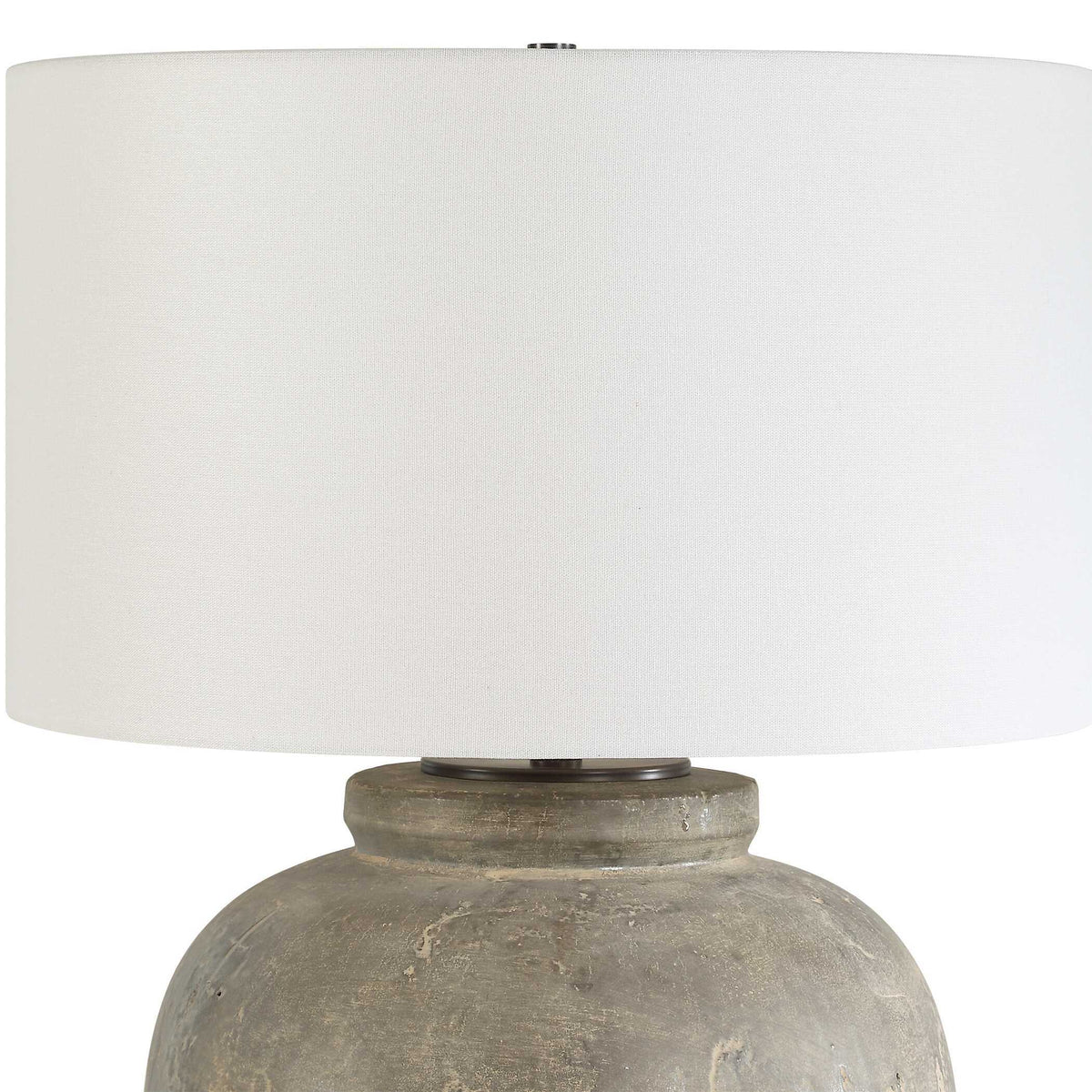 Rock Of Ages Table Lamp Rust Brown - Dark Gray by Uttermost - View 7
