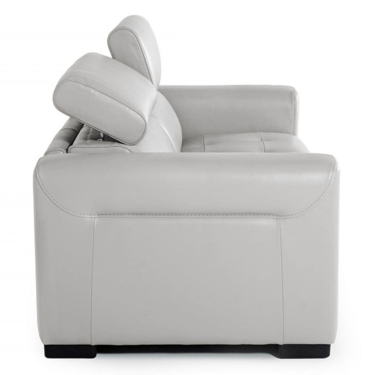 Lamod Italia Icon - Modern Italian Grey Leather Sofa Bed