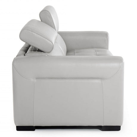 Lamod Italia Icon - Modern Italian Grey Leather Sofa Bed