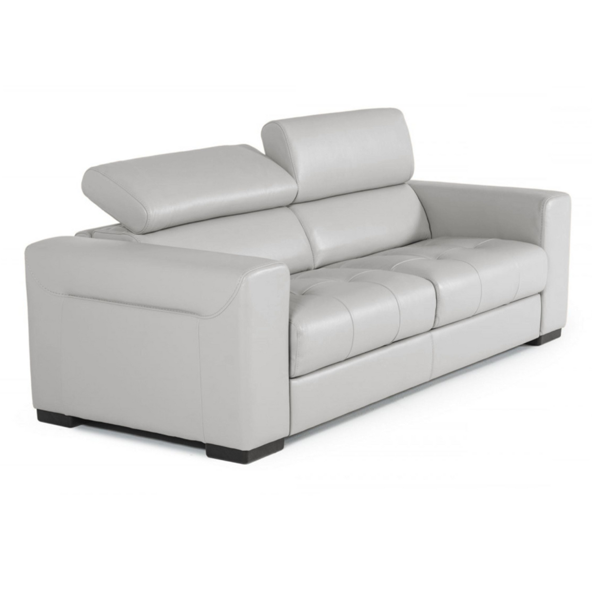 Lamod Italia Icon - Modern Italian Grey Leather Sofa Bed