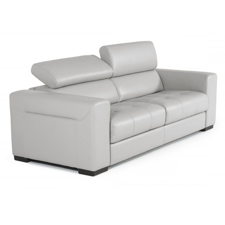 Lamod Italia Icon - Modern Italian Grey Leather Sofa Bed