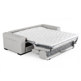 Lamod Italia Icon - Modern Italian Grey Leather Sofa Bed