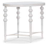 Melange On The Bright Side Oval End Table - White by Hooker Furniture - View 1