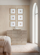 Westwood Single Dresser - Beige / Silver by Hooker Furniture - View 2