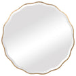 Aneta Round Mirror - Gold by Uttermost - View 1